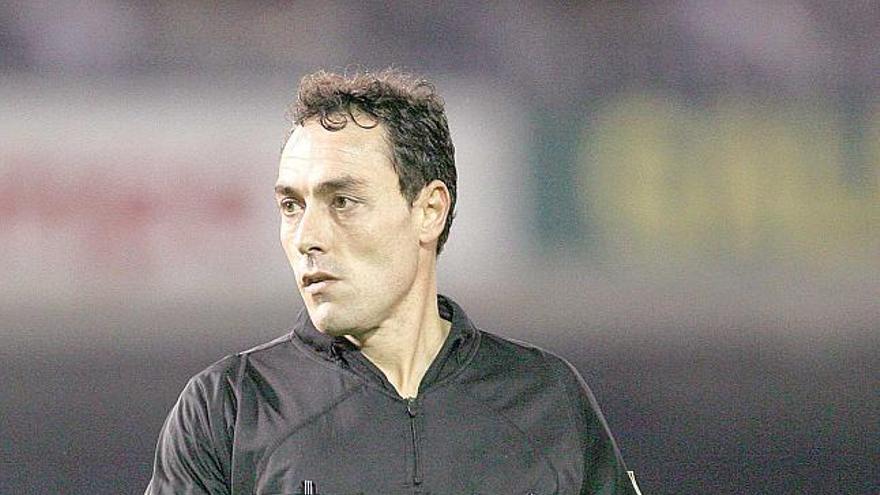 El árbitro cántabro Alfonso Pérez Burrull.