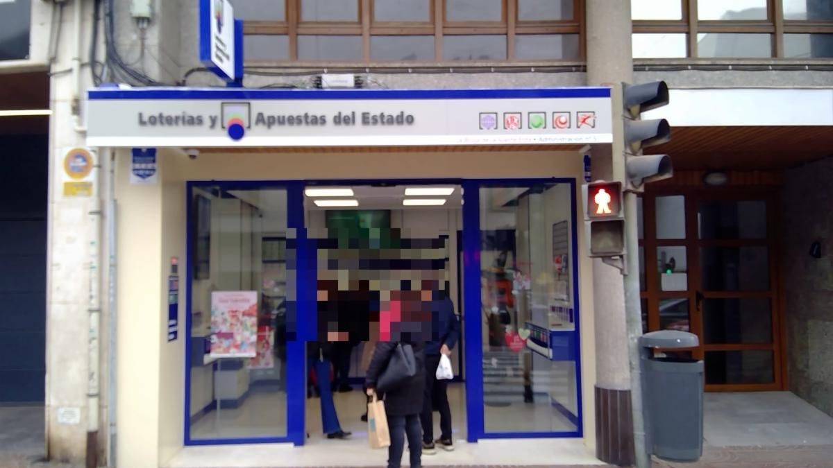 Administración que ha vendido el segundo premio de la Lotería Nacional