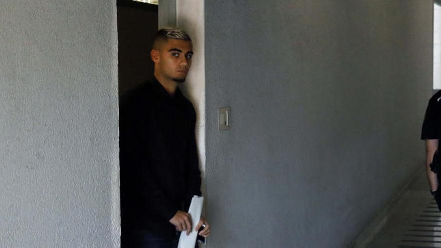 Andreas Pereira: Ocho meses sin carné y 3.600 euros de multa