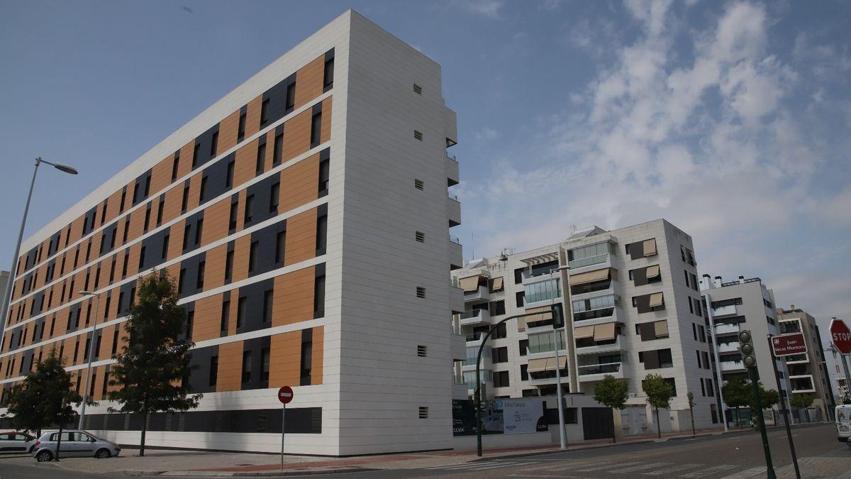 Bloques de pisos en Córdoba.