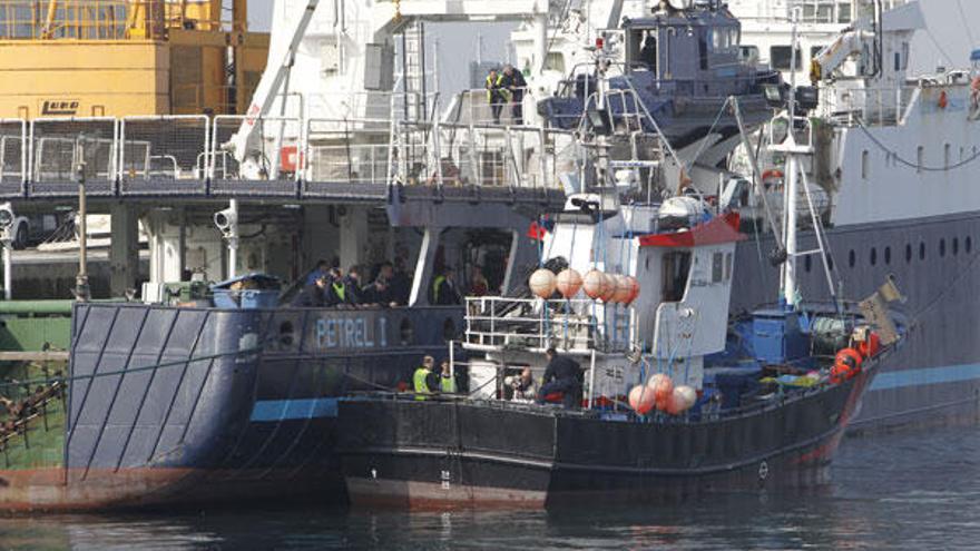 El &quot;Ratonero&quot; llega a Vigo con 3.600 kilos de cocaína