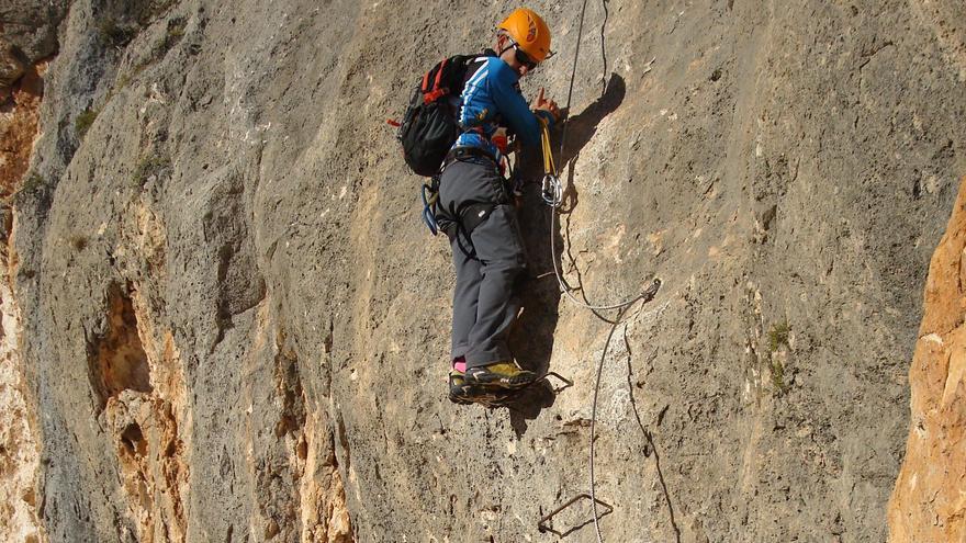 La Vía Ferrata de Villena.