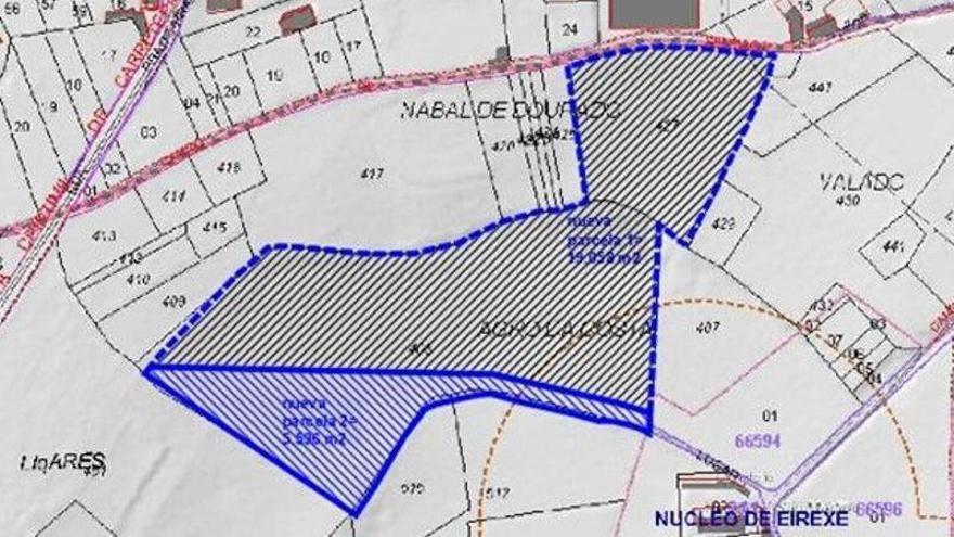 Lalín avanza en la creación de un área recreativa en el entorno del Pazo de Liñares