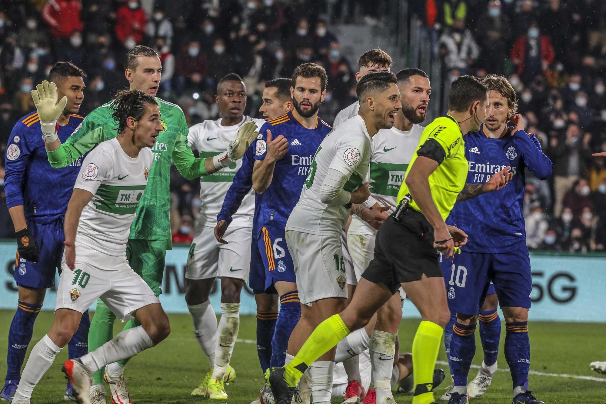 Elche cf-Real Madrid partido de la Copa del Rey en imagenes