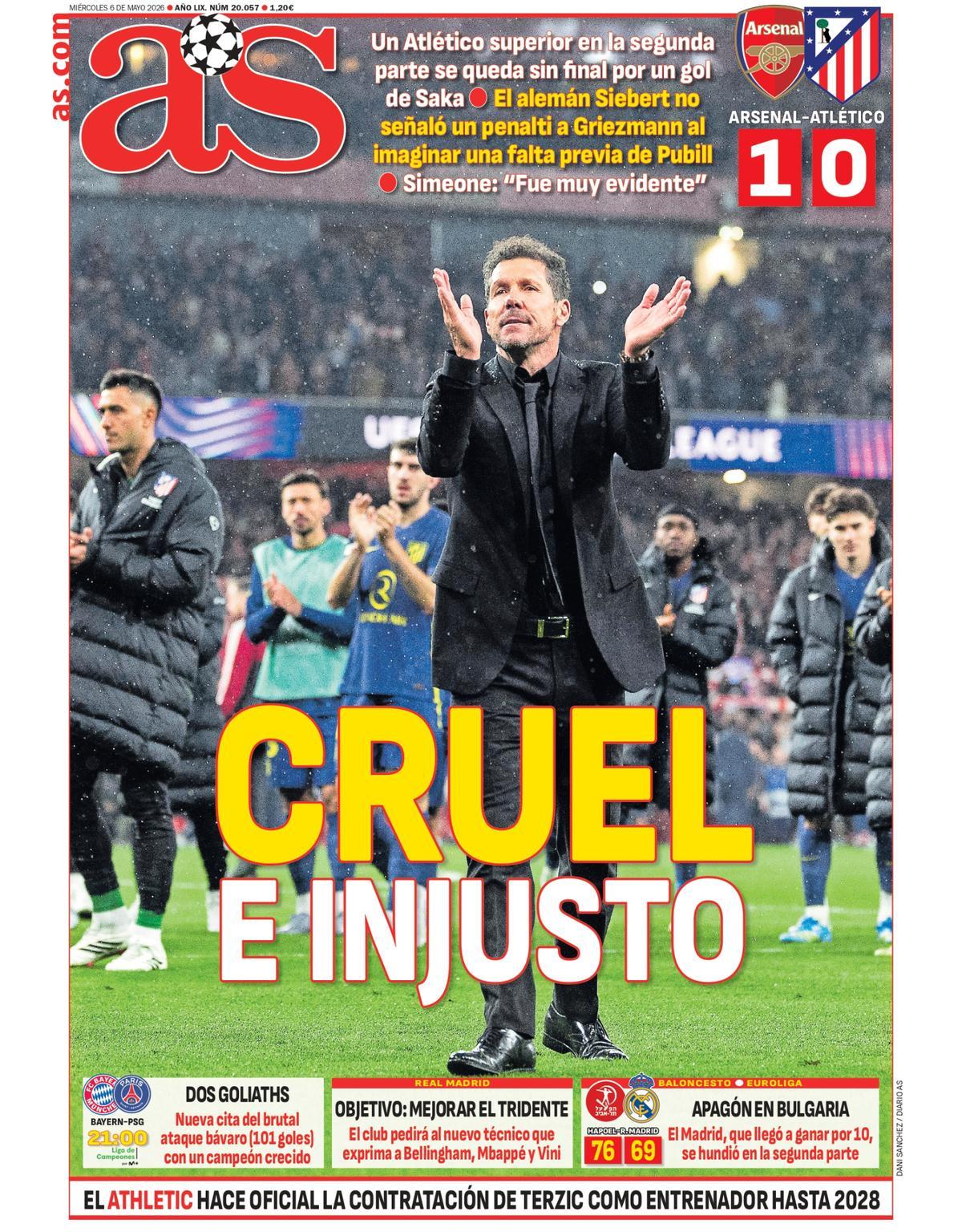 Estas son las portadas de la prensa deportiva de hoy