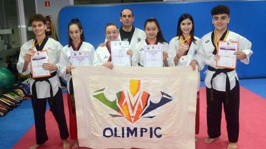 El Olimpic regresa del Campeonato de España con una cosecha de 3 bronces