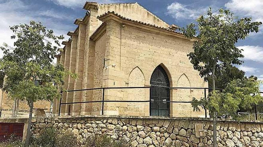 Una vista de la ermita del Oratorio de Portals Nous.