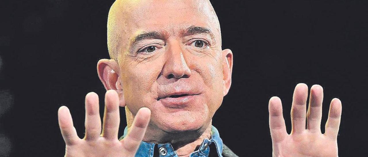 El fundador y CEO de Amazon, Jeff Bezos, durante un acto en Nevada.