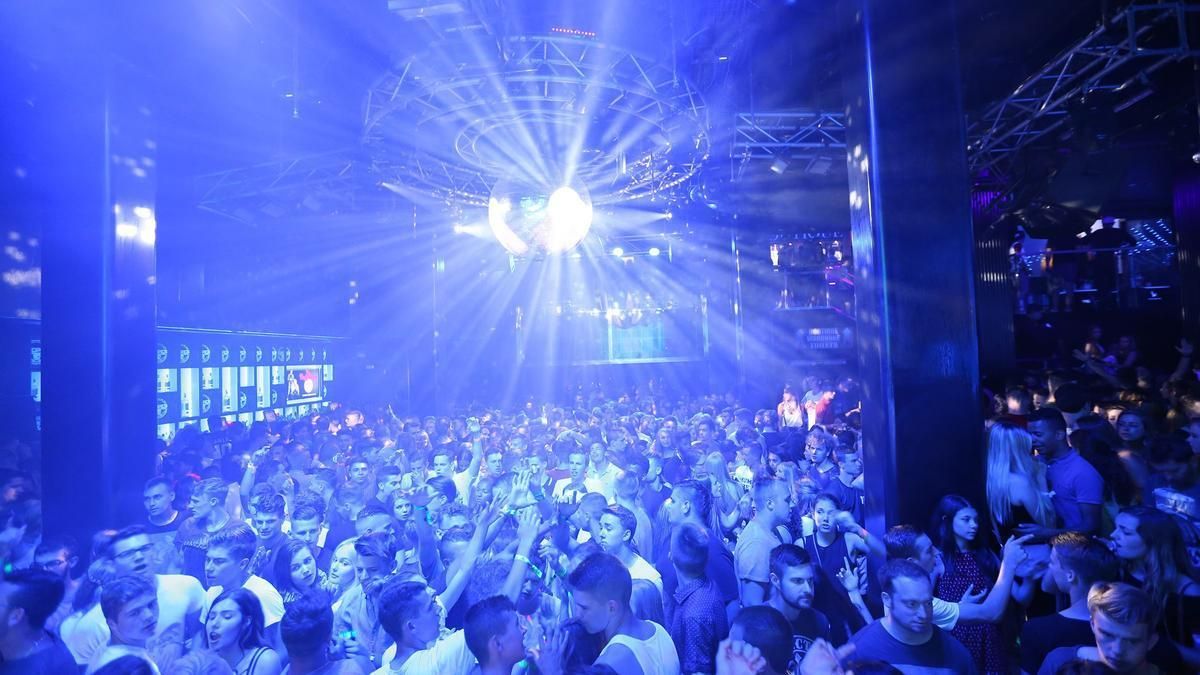 Imatge d’arxiu d’una discoteca.