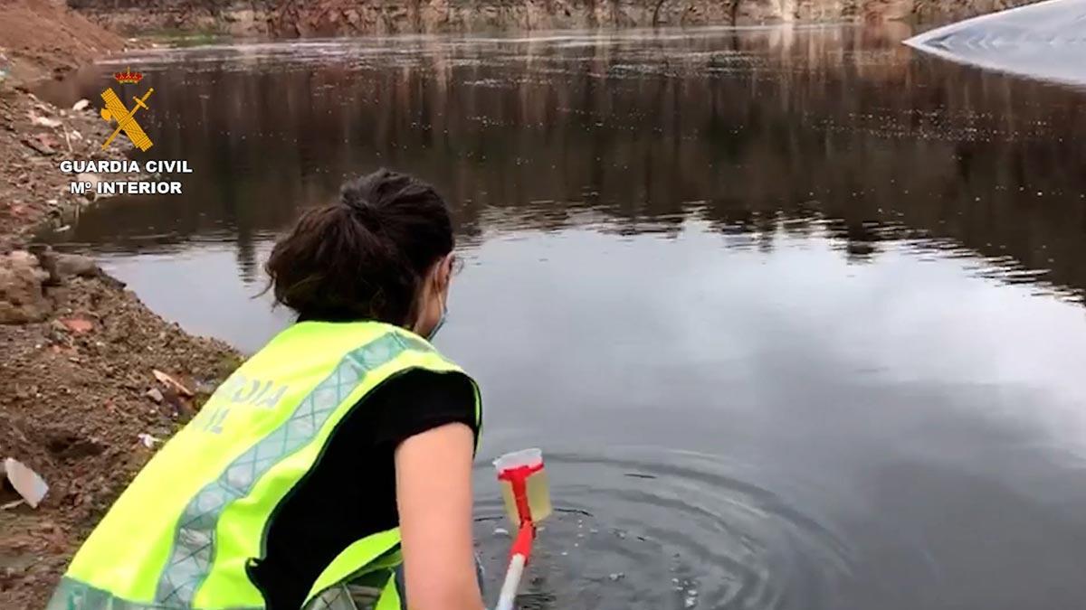 La Guardia Civil detecta un vertido de residuos contaminados en Seva (Barcelona)