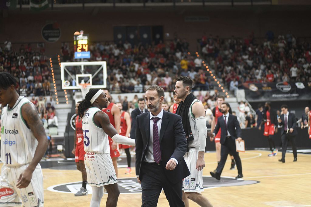 Todas las imágenes de la semifinal de la Supecopa entre el UCAM Murcia y el Unicaja