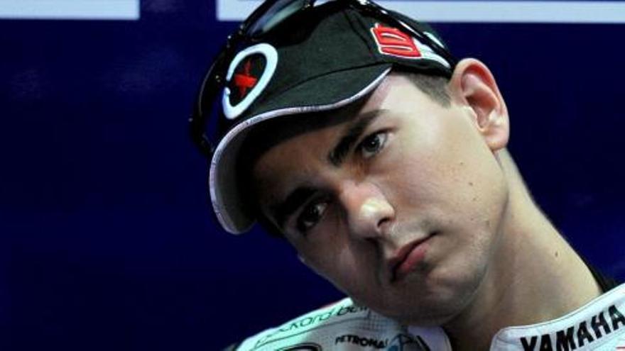 El piloto Jorge Lorenzo