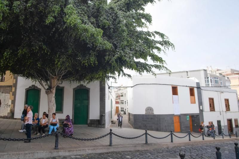 05-07-18. LAS PALMAS DE GRAN CANARIA. Colectivos de El Risco (Risco de San Nicolás, San Bernardo y San Lázaro) se congregarán con el objeto de anunciar a la opinión pública su posición respecto las actuaciones que el Ayuntamiento de Las Palmas de Gran Canaria está promoviendo en el barrio. FOTO: JOSÉ CARLOS GUERRA.  | 05/07/2018 | Fotógrafo: José Carlos Guerra