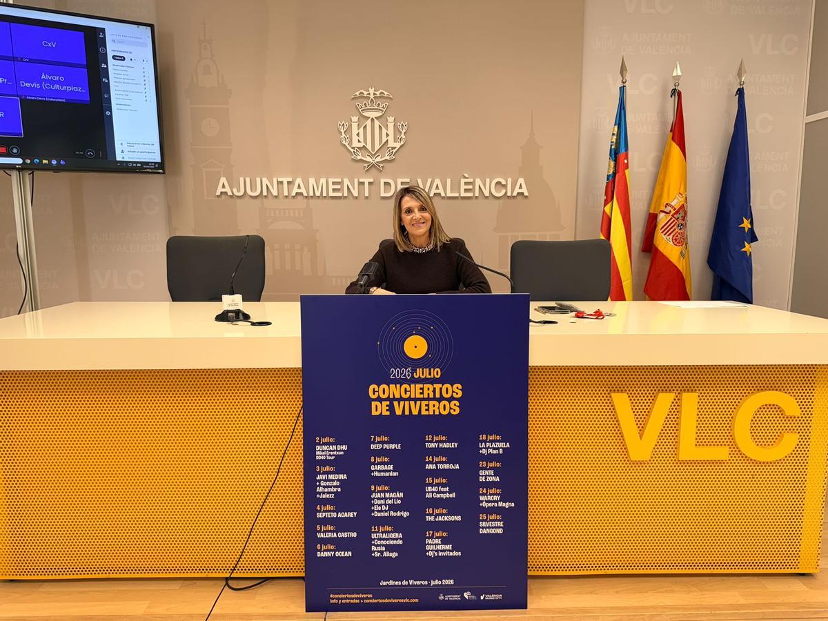 Mónica Gil, concejala de Fiestas y Tradiciones.