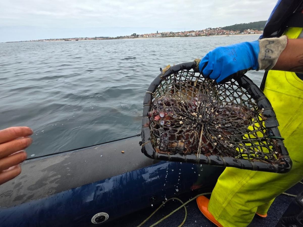 Imagen tomada durante una jornada de lucha contra el furtivismo por parte de Gardacostas de Galicia.