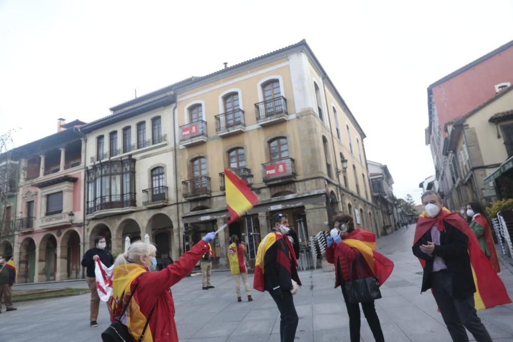 Cacerolada contra el gobierno en Avilés