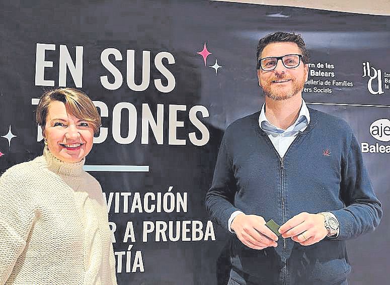 Marga Duran y Sebastià Sagreras.