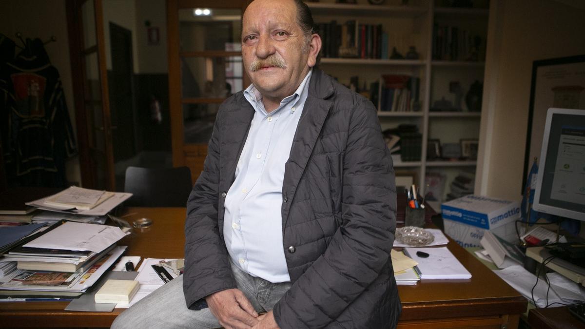 Ignacio Martínez, en su despacho del Ayuntamiento.