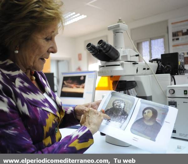 Rueda de prensa en el IVACOR sobre los análisis realizados para la futura restauración del Ecce Homo de Borja