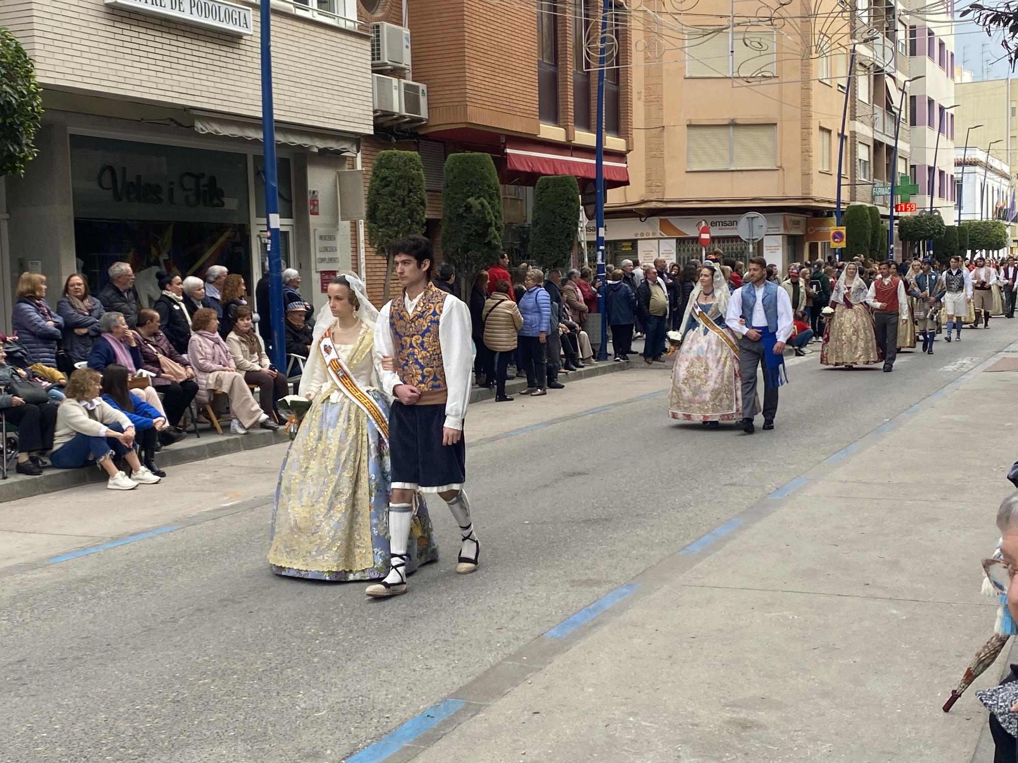 Las mejores imágenes de la ofrenda floral a la Mare de Déu de la Mar en Benicarlò