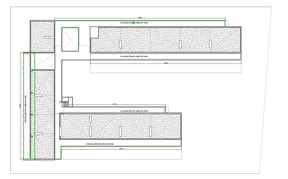 Plano del edificio.