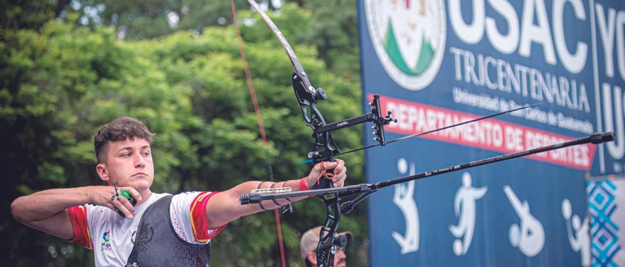 Daniel Castro, durante una competición de esta temporada.