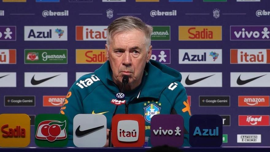 Ancelotti, sobre Neymar: "Creemos que puede estar listo para el primer partido del Mundial"