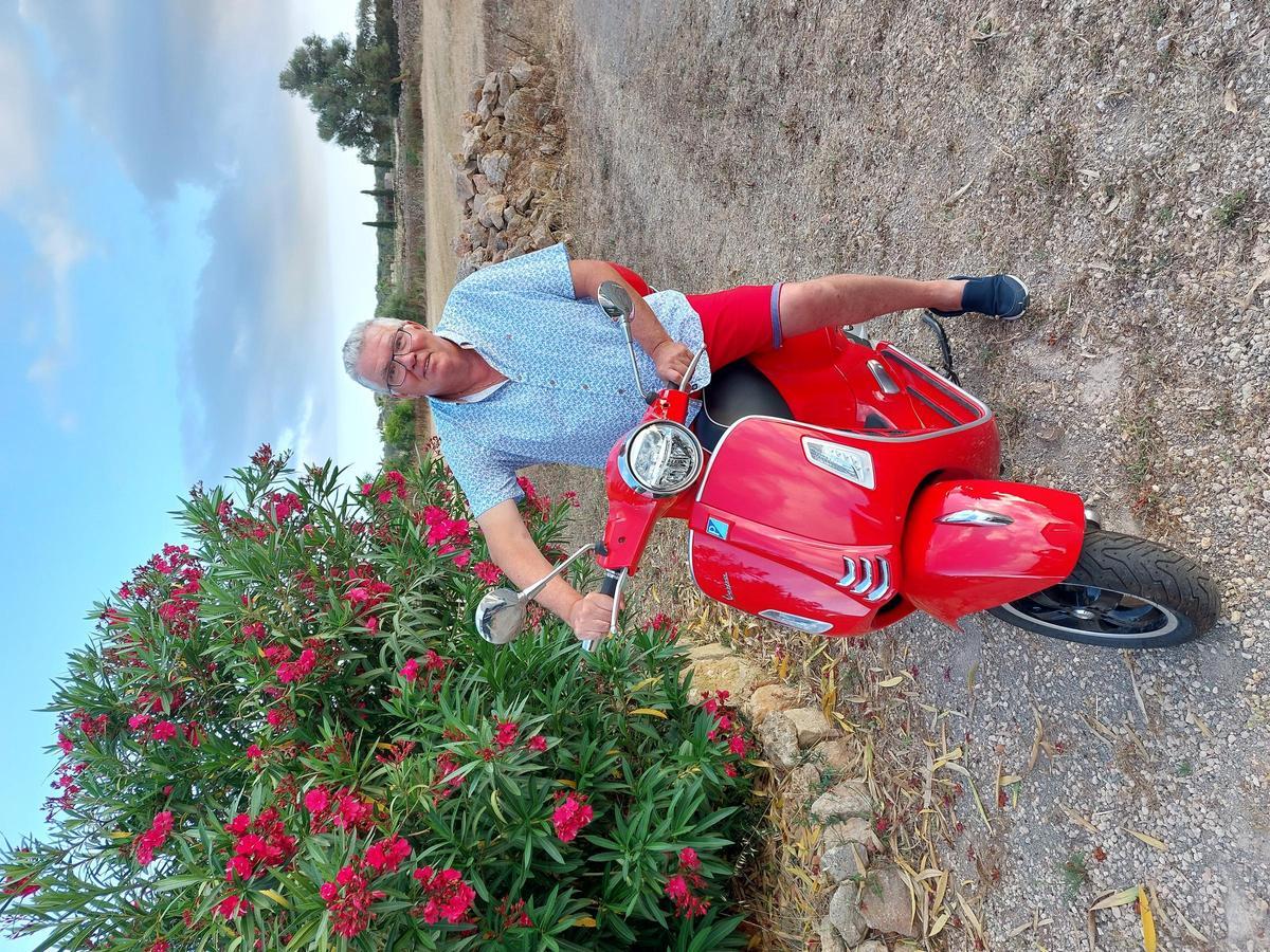 Dietmar Johann auf Mallorca.