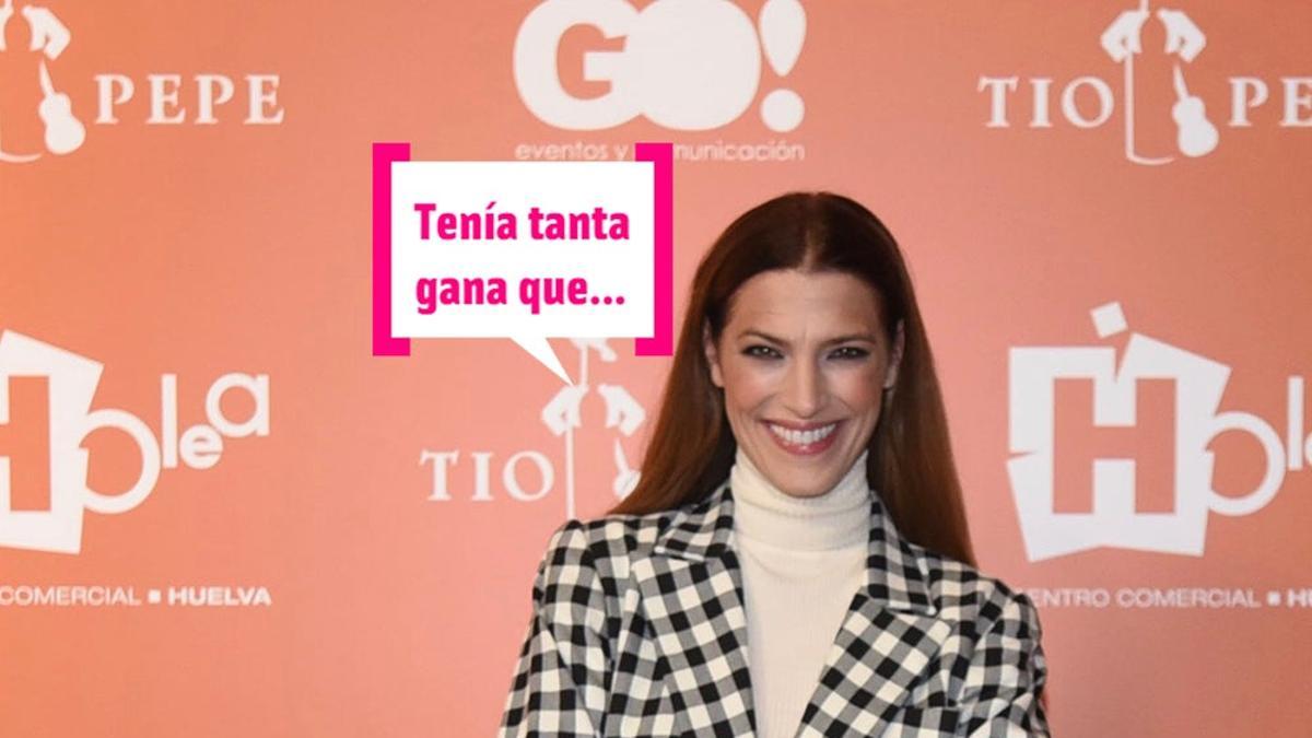 Laura Sánchez tenía tanta gana que...