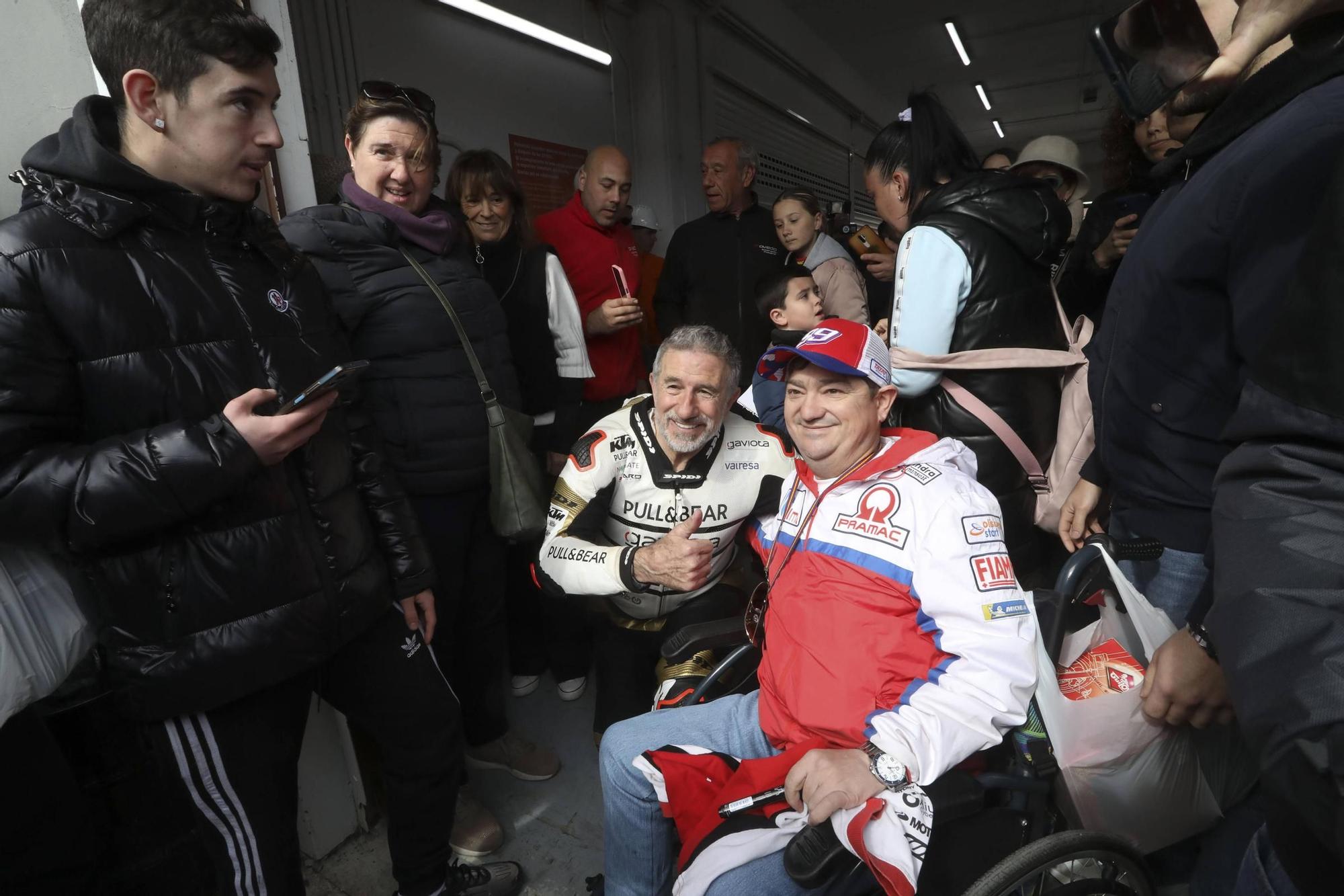 Homenaje a Jorge Martínez Aspar, Leyenda del Circuit Ricardo Tormo en el Racing Legends 2024