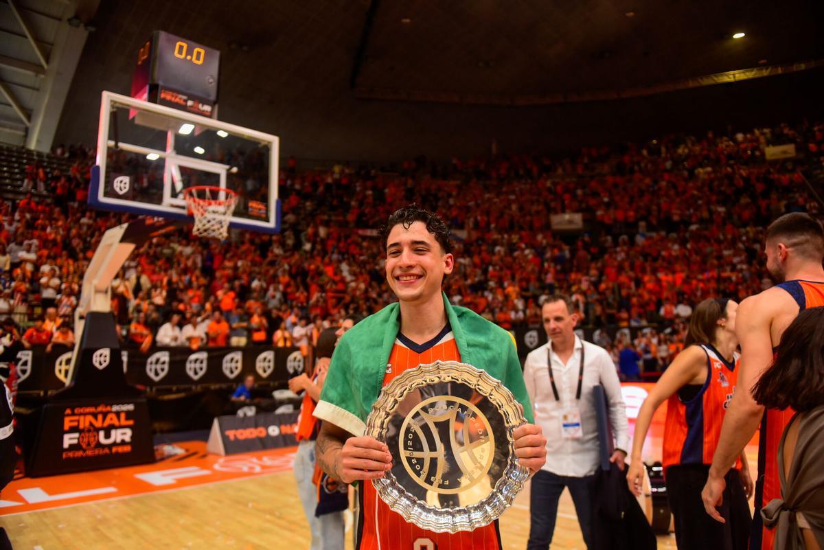 Fiesta del ascenso del Leyma Coruña a Liga ACB