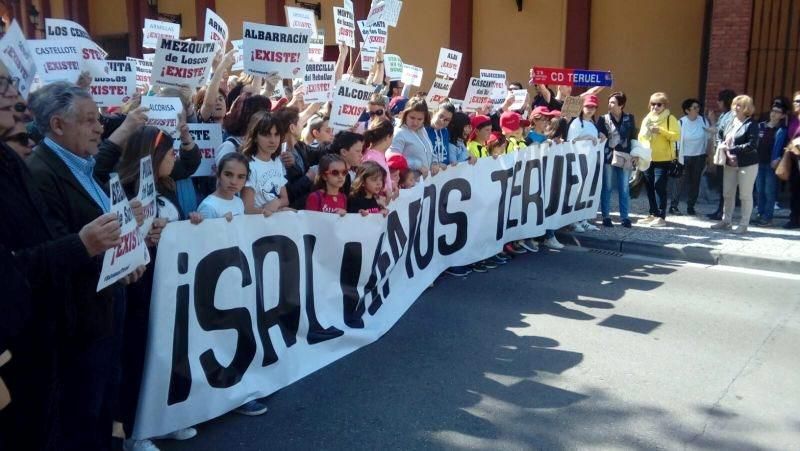 Manifestación: 'Salvemos Teruel'