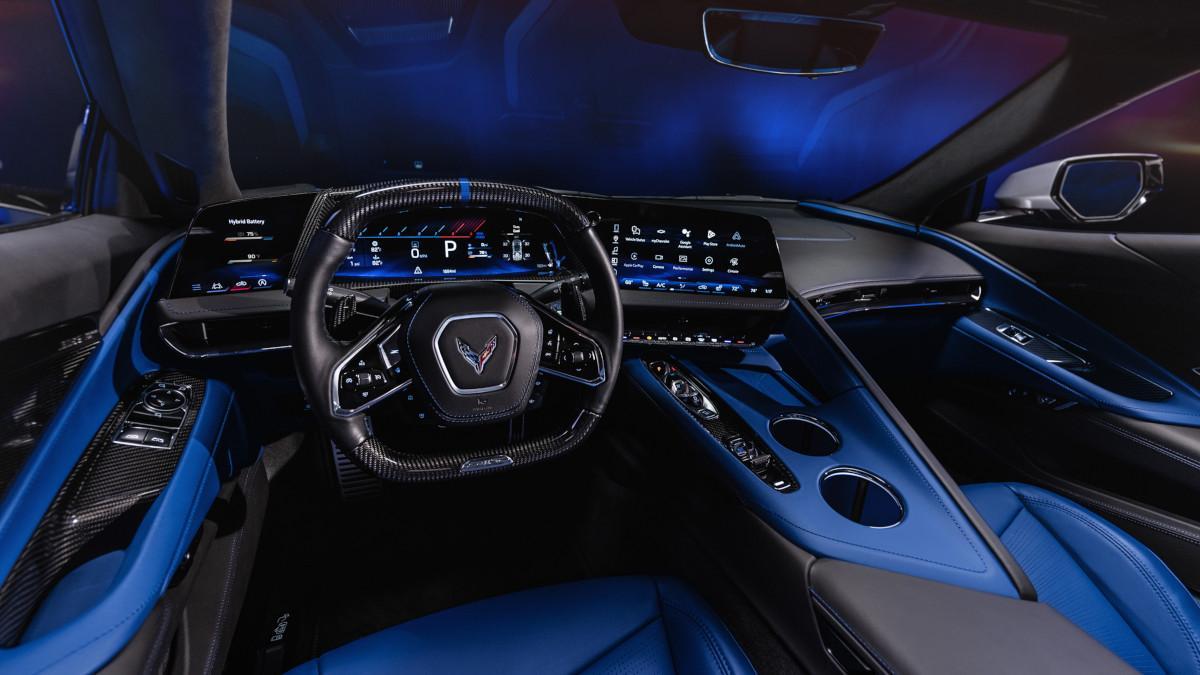 Interior del Chevrolet Corvette ZR1X