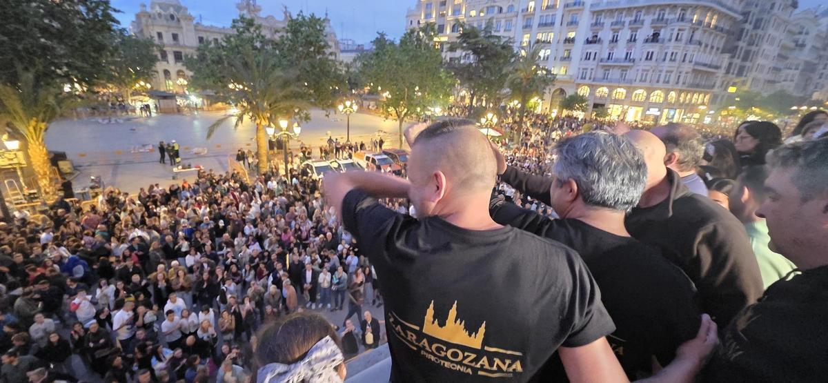La mascletà del Día de la Madre en València, en imágenes