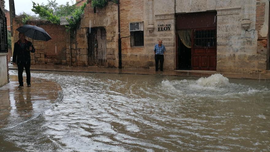 GALERÍA | Impresionante tromba de agua en Toro