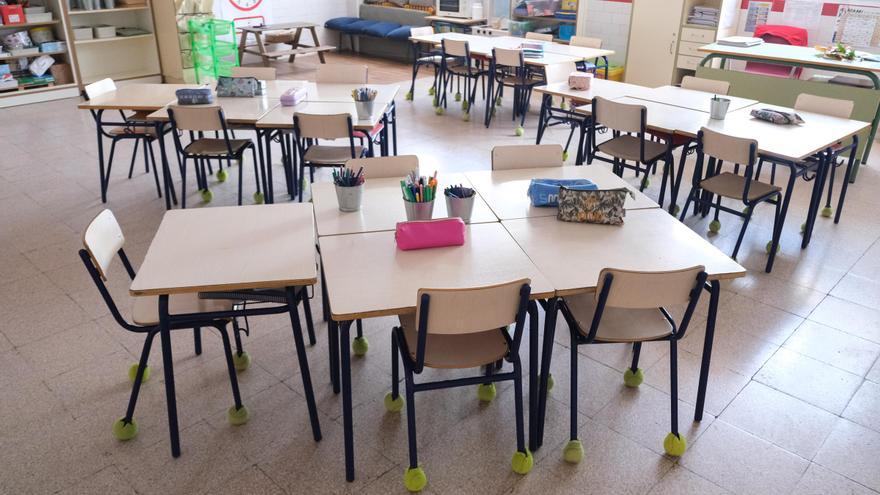 Educación tiene en el aire el cierre de 20 aulas de Infantil en Elche el próximo curso en trece centros educativos