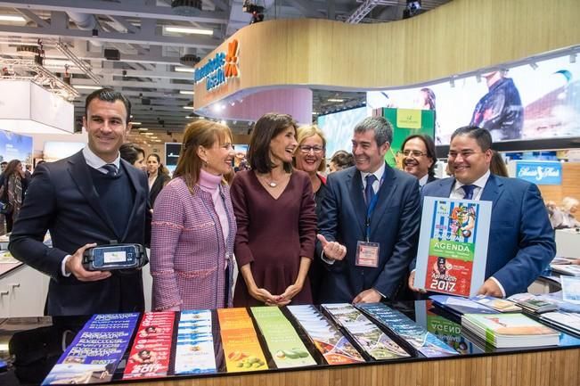 Inauguración Pabellón de Canarias ITB 2017.Berlín, 8 de marzo de 2017