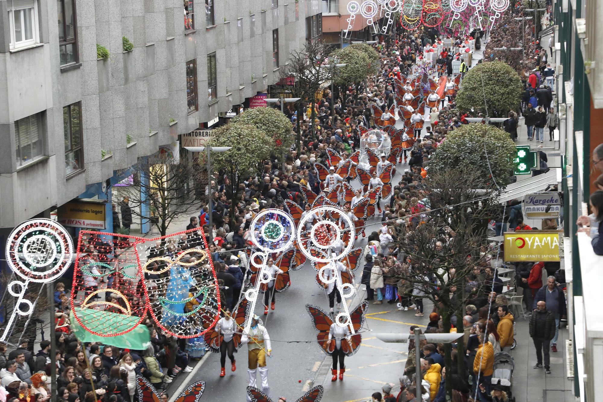 Desfile do Entroido 2023 en Compostela