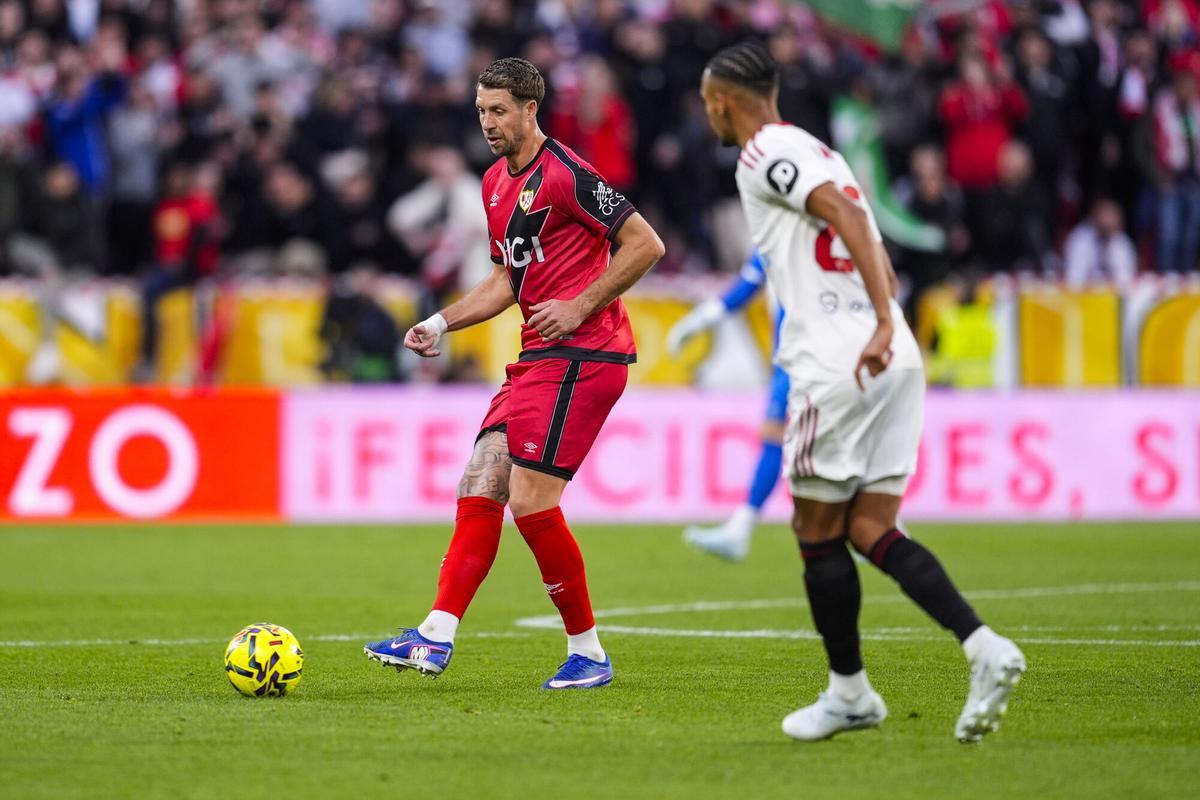 Una imagen del Sevilla FC - Rayo Vallecano.