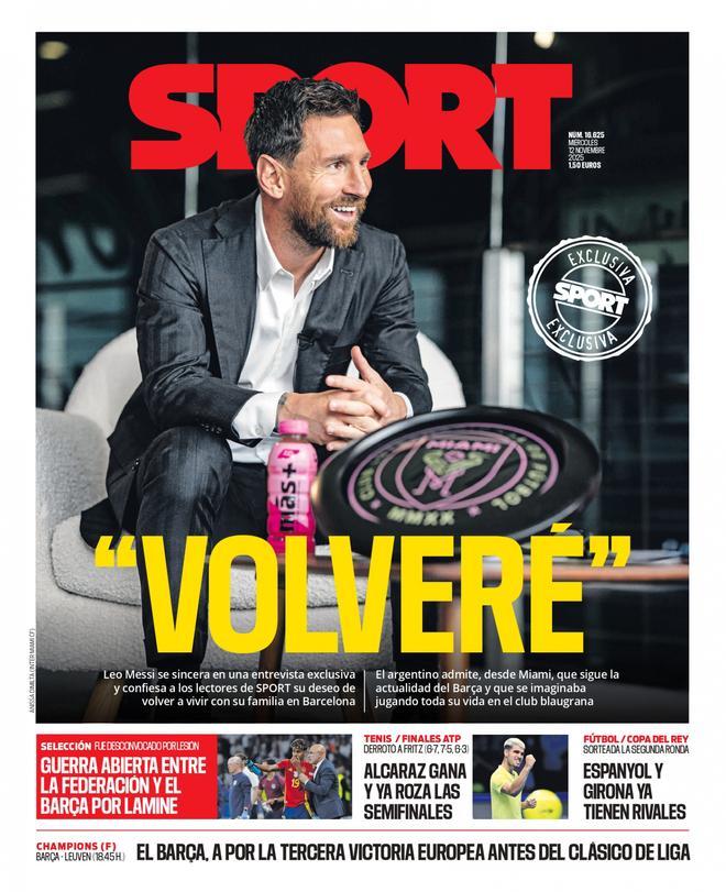 Estas son las portadas de la prensa deportiva de hoy