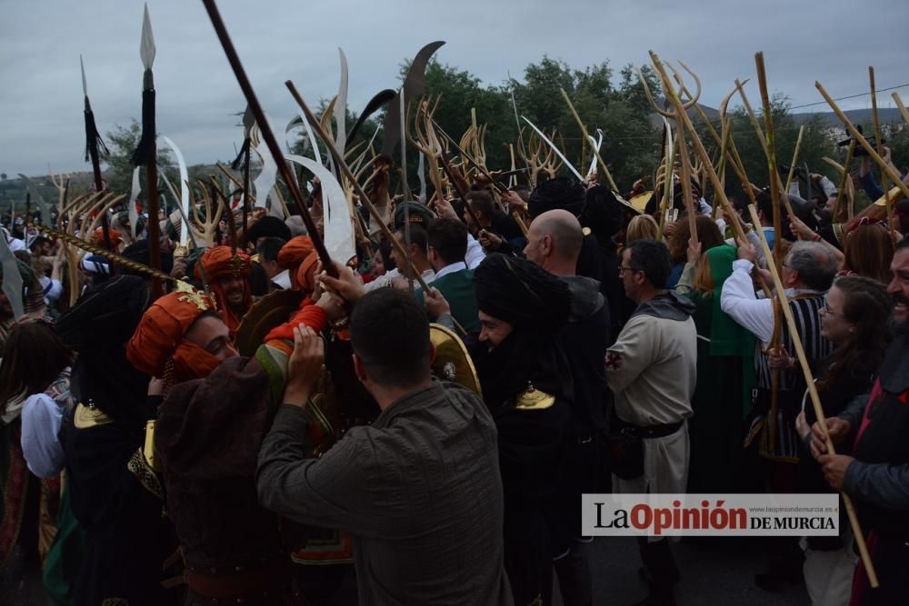 Acto de La Invasión Fiestas del escudo Cieza 2017