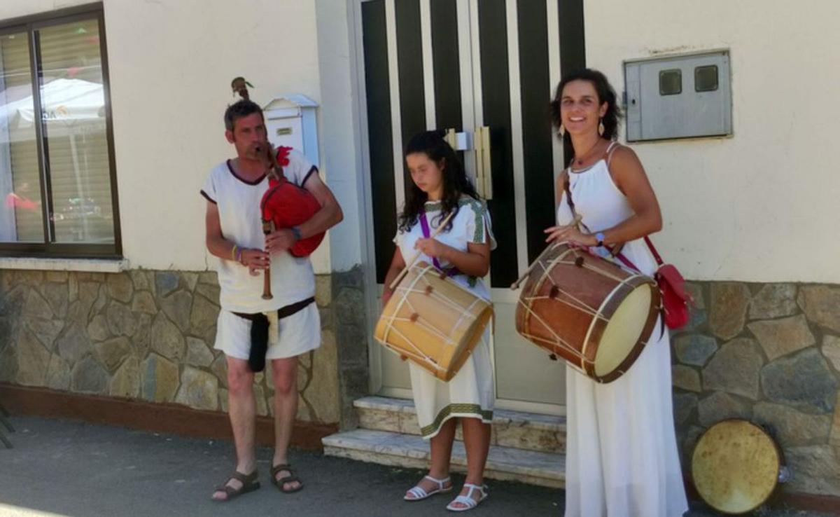 Astures y romanos conviven en Santibáñez