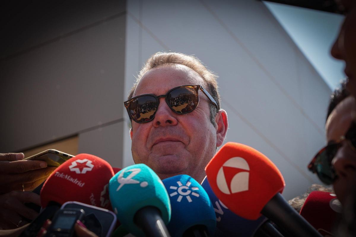 David Sánchez declara en los juzgados de Badajoz