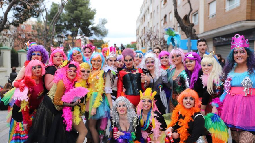 Cabalgata del Ninot y la noche de orquesta, en las Fallas de Paterna