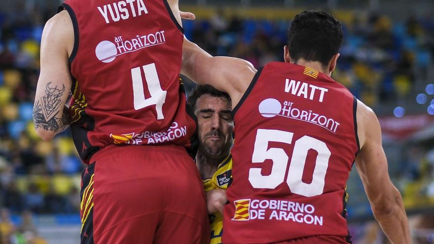El Granca se lame sus heridas europeas a base de récords contra el Zaragoza (111-85)