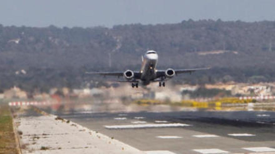 Der Flughafen Mallorca.