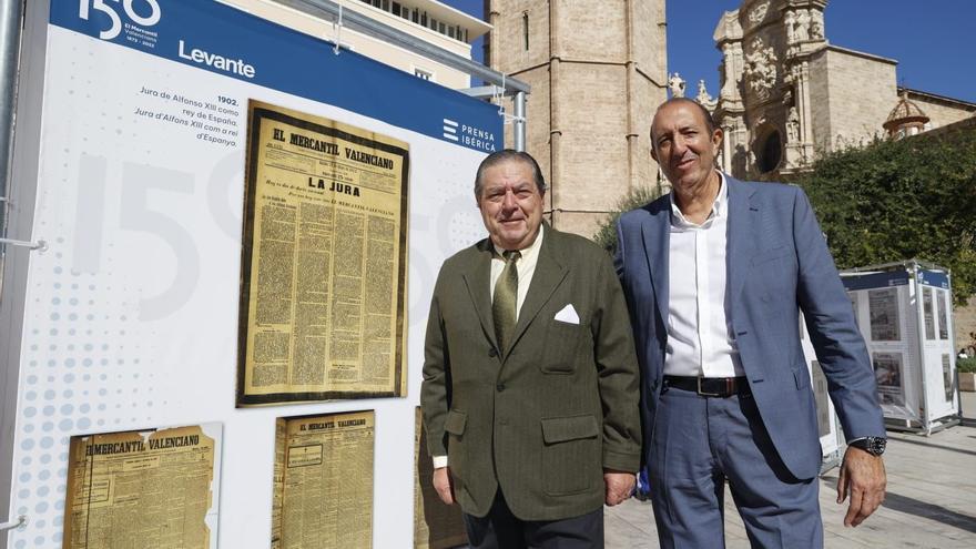 Las personalidades eligen su portada favorita de la exposición del 150 aniversario de Levante-EMV