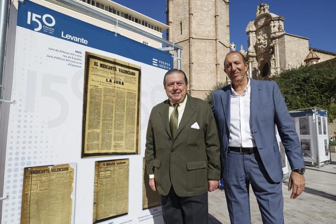 Las personalidades eligen su portada favorita de la exposición del 150 aniversario de Levante-EMV