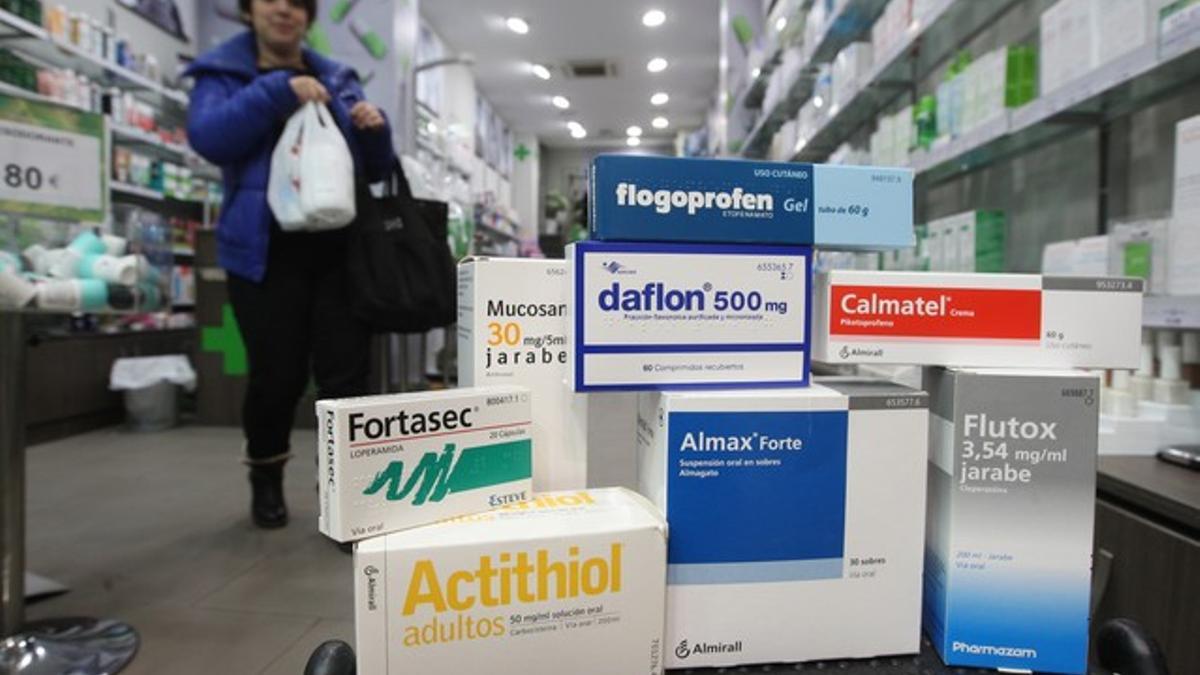 Algunos medicamentos desfinanciados que han subido de precio.