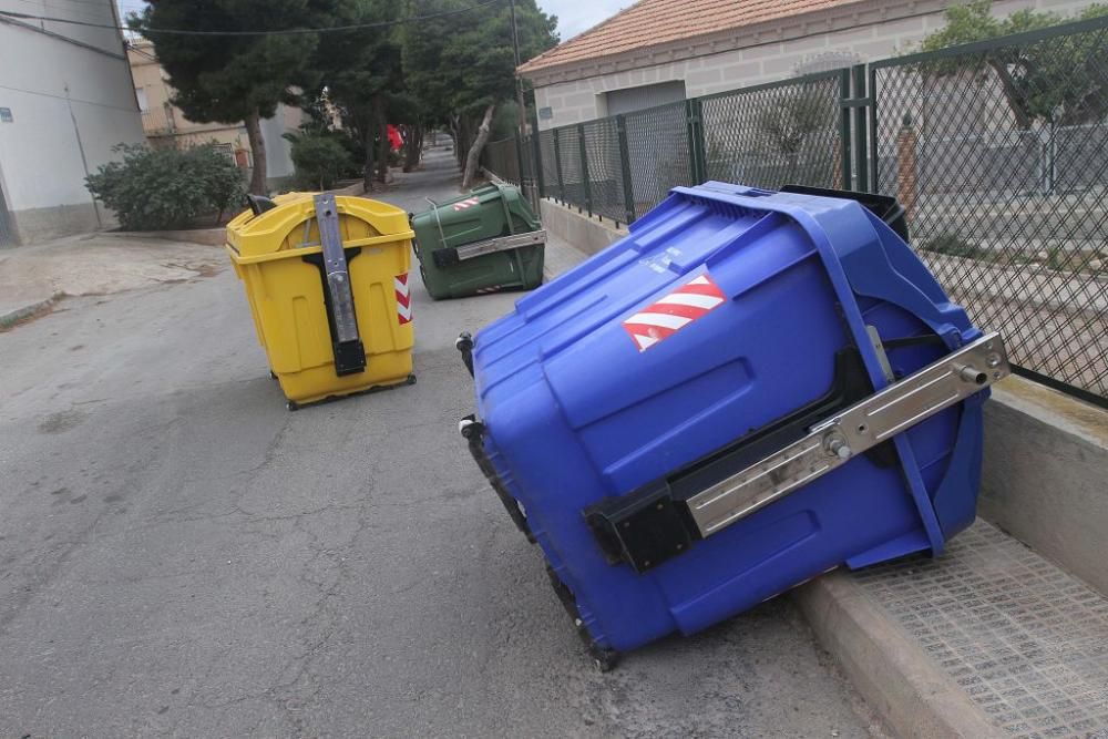 La borrasca Ana, a su paso por Cartagena